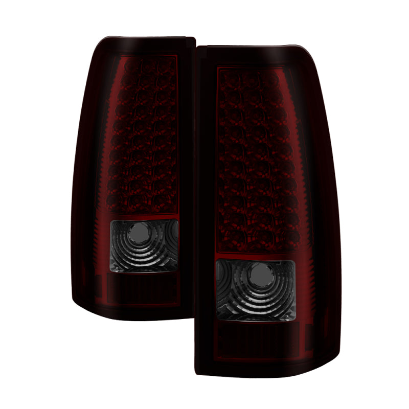 SPYDER Xtune Chevy Silverado 1500/2500/3500 99-02 LED Tail Lights Red Smoke ALT-ON-CS99-LED-RS 5011763 5011763 Photo - Primary