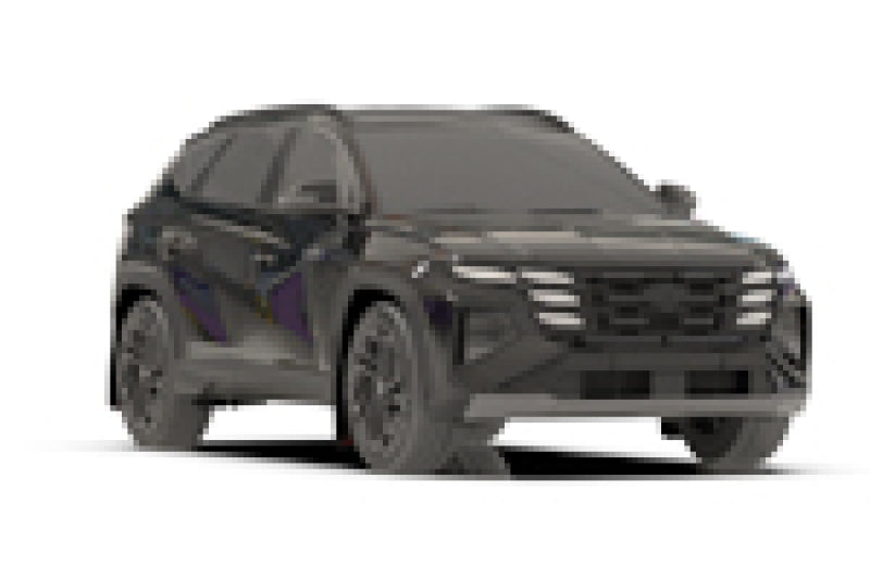 Rally Armor 2025 Hyundai Tucson XRT Black UR Mud Flap - Metallic Black Logo MF125-UR-BLK-MBK MF125-UR-BLK-MBK User 1
