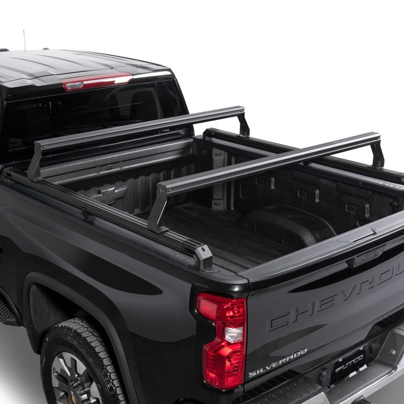 Putco 14-19 Chevrolet Silverado LD & HD/ GMC Sierra LD & HD Venture TEC Quick Tec Rail - 8ft Bed 186897