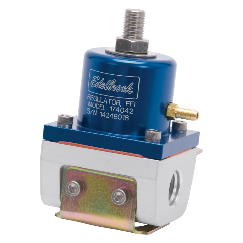 Edelbrock Fuel Pressure Regulator,EFI,180 GPH,35-90 PSI,-6 In/Out,-6 Return 174042 Photo - out of package