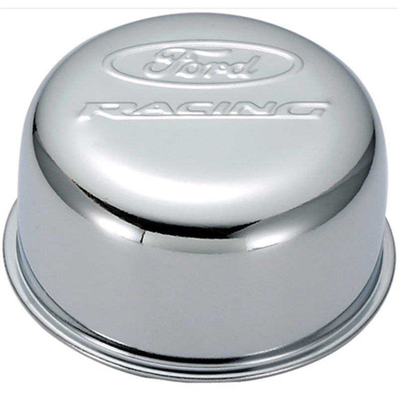 Ford Racing Chrome Breather Cap w/ Ford Racing Logo - Twist Type 302-200 302-200 Photo - Primary