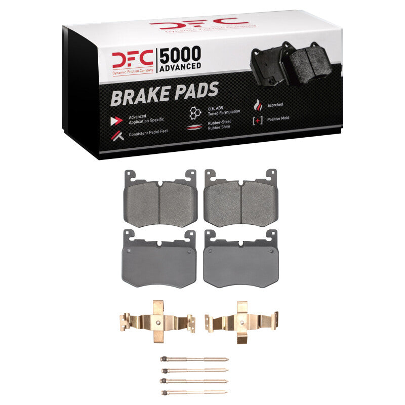 DFC DFC 5000 Advanced Low Met Brake Pads Brakes, Rotors & Pads Brake Pads - OE main image