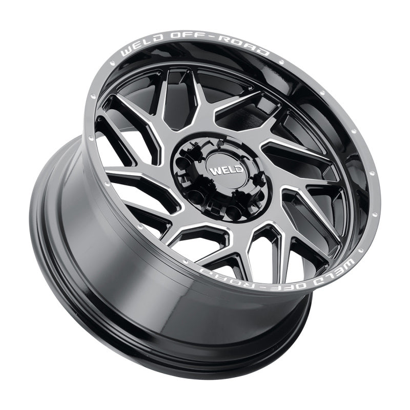Weld Off-Road W117 20X10 Fulcrum 5X139.7 5X150 ET13 BS6.00 Gloss Black MIL 110.2 W11700070600 W11700070600 Photo - Primary