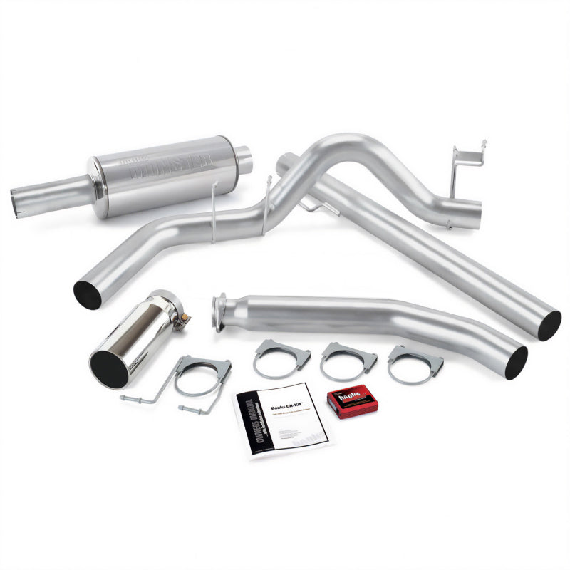 Banks Power 02 Dodge 5.9L Std Cab Git-Kit - SS Single Exhaust w/ Chrome Tip 49361 49361 Photo - Primary