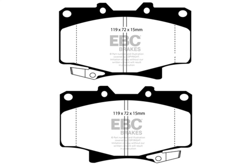 EBC Disc Brake Pad Set DP4992R Photo - Primary
