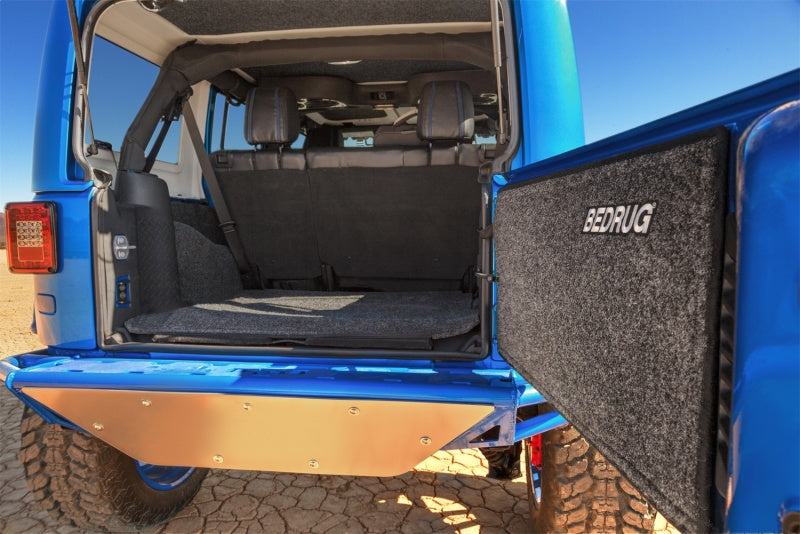 Bedrug 11+ Jeep JK Unlimited 4 Door Rear 5pc (Includes Tailgate & Tub Liner) BRJK11R4 Photo - Mounted