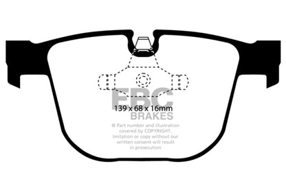EBC Disc Brake Pad Set DP61451 Photo - Primary