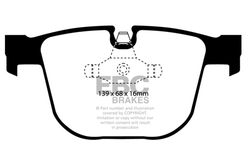 EBC Disc Brake Pad Set DP31451C Photo - Primary