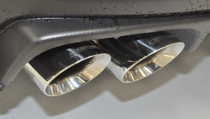 Corsa Performance Catback Exhaust System W/ Polished Tips Subaru WRX STI 2015+ 14857 Photo - Mounted