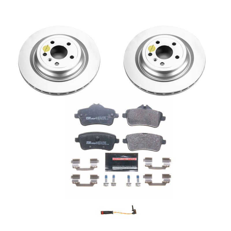 Power Stop 2016 Mercedes-Benz GLE300d Rear Euro-Stop Brake Kit ESK7438 ESK7438 Photo - Primary