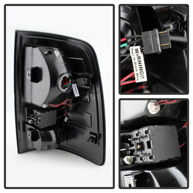 Spyder Dodge Ram 1500 09-14 LED Tail Lights Incandescent- Blk Smke ALT-YD-DRAM09-LED-BSM 5078124 5078124 User 1