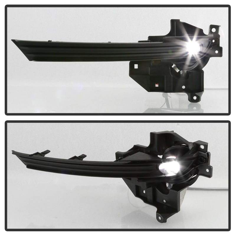 Spyder 17-18 Mazda CX-5 OEM Style Full LED Fog Light w/Switch - Clear (FL-MCX52017-LED-C) 9043352 9043352 Photo - Unmounted