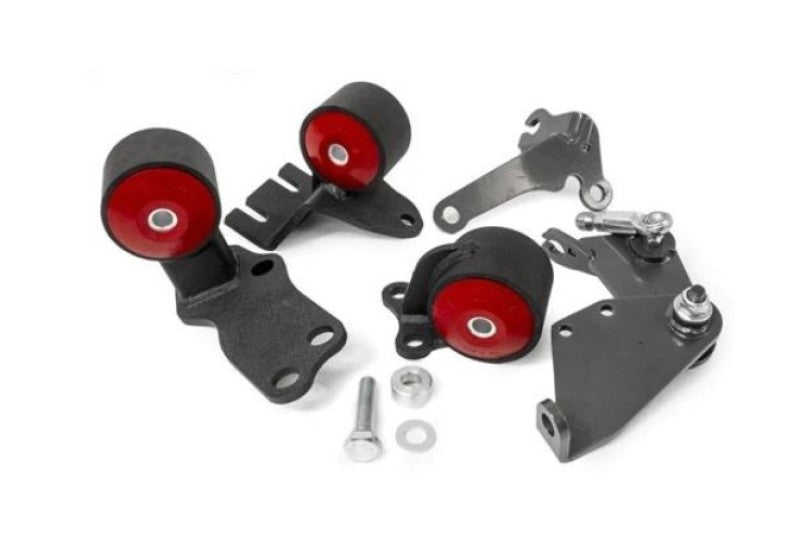 Innovative 88-91 Civic B-Series Black Steel Mounts 60A Bushings w/o Actuator 49150-60A-NOACTUATOR