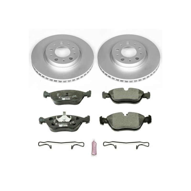 PowerStop Power Stop 94-97 Volvo 850 Front Euro-Stop Brake Kit ESK572 ESK572 Photo - Primary