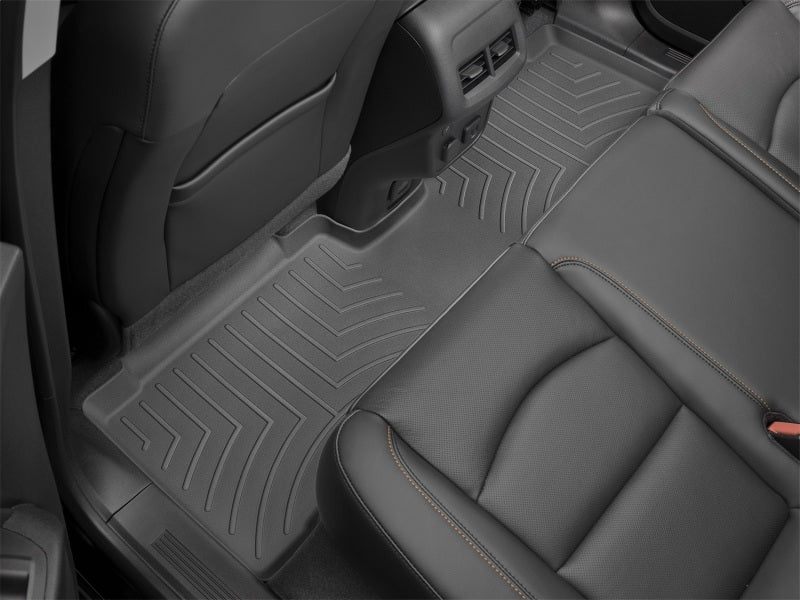 WeatherTech 2020+ Audi A5/S5 Rear (2nd Row) FloorLiners - Black (CABRIOLET ONLY) 449375 449375 Photo - Primary