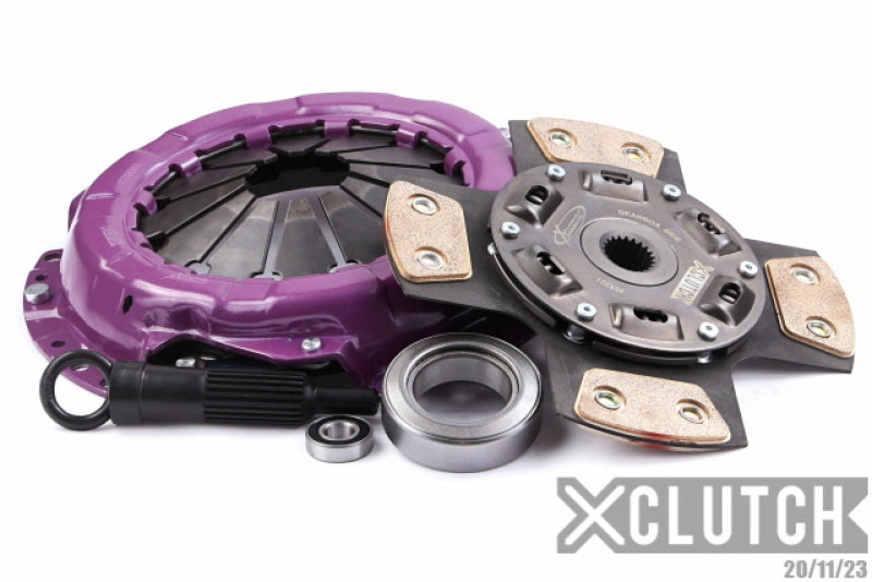 XCLUTCH 85-87 Toyota Corolla Sport GTS 1.6L Stage 2R Extra HD Sprung Ceramic Clutch Kit XKTY22011-1R XKTY22011-1R Photo - Primary