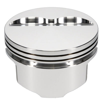 JE Pistons 350 SBC FLAT TOP Set of 8 Pistons 116857 116857 Photo - out of package