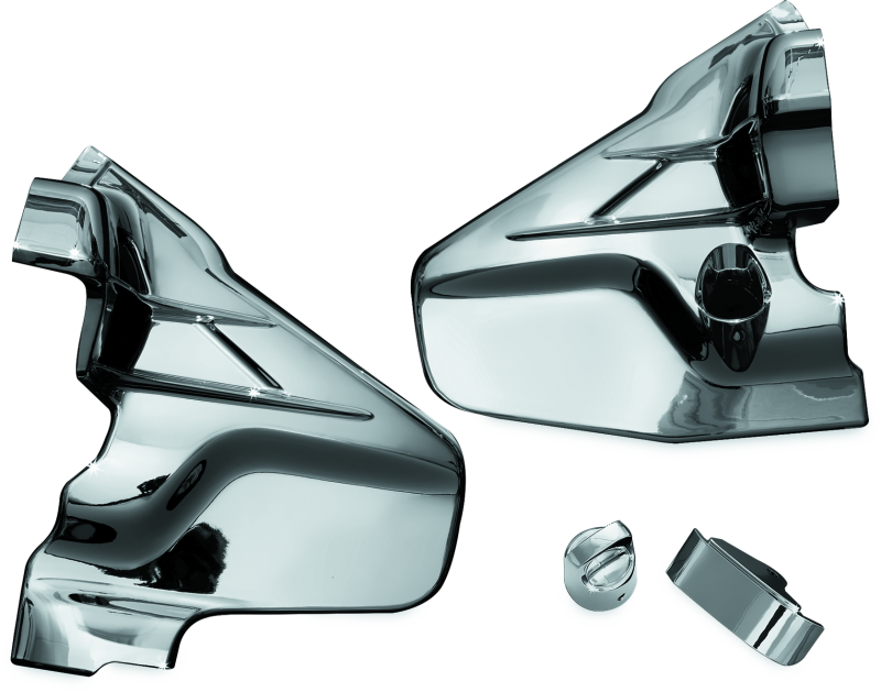 Kuryakyn Louvered Chrome Trans Cover 7366 7366 Photo - Primary