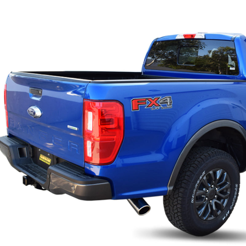 Gibson 2019 Ford Ranger Lariat 2.3L 3in Cat-Back Single Exhaust - Stainless 619717 619717 Illustration Guide