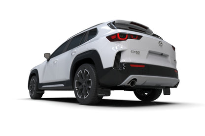 Rally Armor - 2024 Mazda CX-50 Black UR Mud Flap W/White Logo (Will Not Fit CX-5) MF107-UR-BLK-WH MF107-UR-BLK-WH User 1