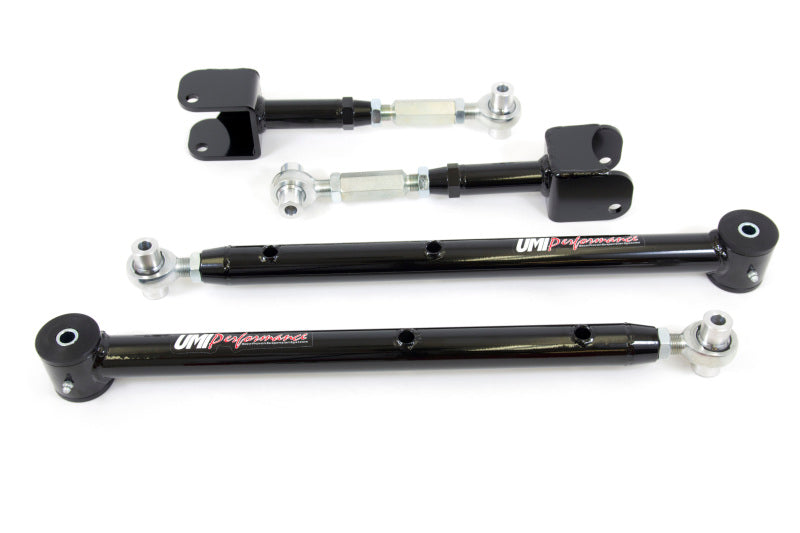 UMI Performance 64-67 GM A-Body Adjustable Upper & Lower Control Arm Kit 401419-B 401419-B Photo - Primary