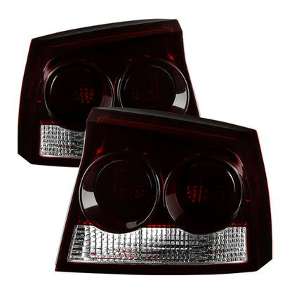 SPYDER Xtune Dodge Charger 2009-2010 OEM Style Tail Lights Red Smoked ALT-JH-DC09-OE-RSM 9033544 9033544 Photo - Primary