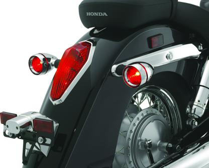 Kuryakyn Deep Dish Bezels With Red Lenses 2269 2269 User 1