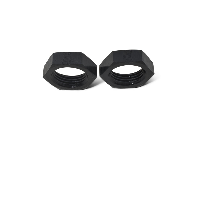 Russell -8 AN 90° Flare to Pipe Adapter (Black Finish) 660873 Photo - out of package