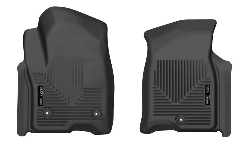Husky Liners 2021 Chevrolet Tahoe X-Act Contour Black Front Seat Floor Liners 55861 55861 Photo - Primary