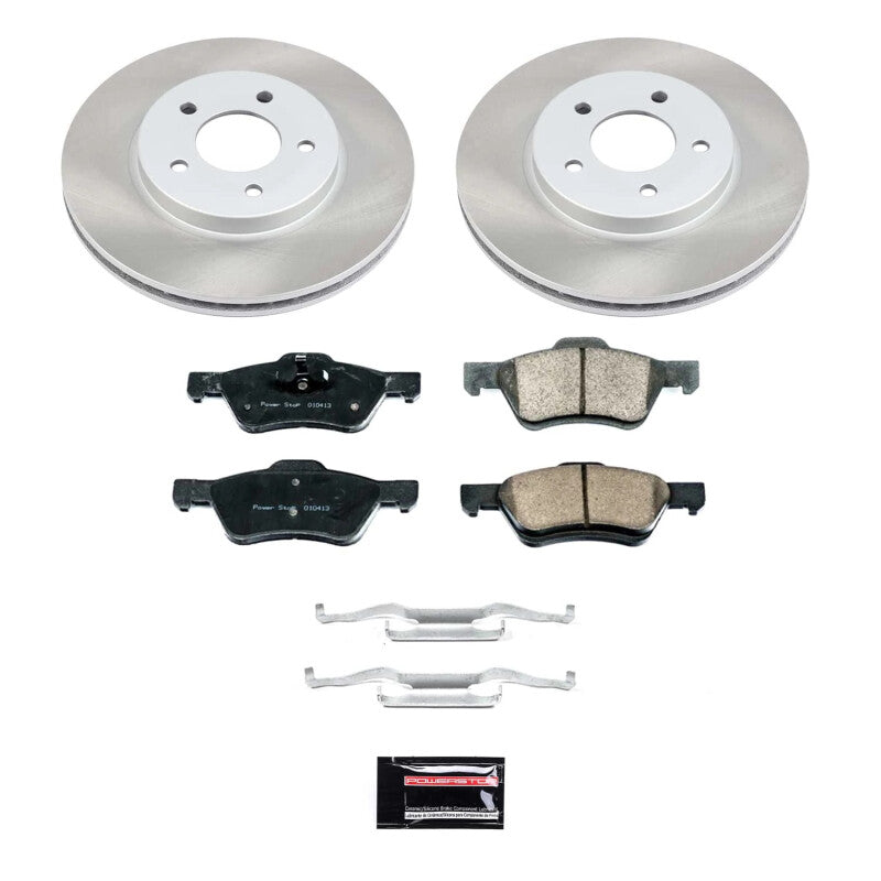 PowerStop Power Stop 05-10 Mercury Mariner Front Semi-Coated Rotor Kit SC4580 SC4580 Photo - Primary