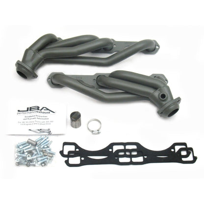JBA 86-95 GM Truck 5.0L/5.7L SBC w/o A.I.R. 1-1/2in Primary Ti Ctd Cat4Ward Header 1830SJT 1830SJT Photo - Primary