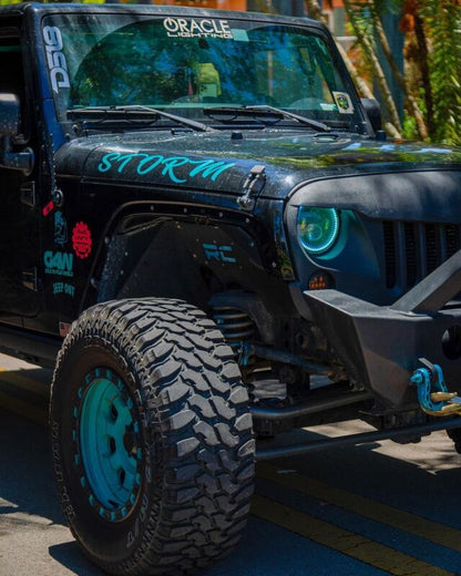 ORACLE Lighting Oracle 7in High Powered LED Headlights - Black Bezel - Dynamic - Dynamic 5769-332 5769-332 Photo - lifestyle view