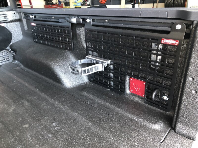 BuiltRight Industries 2020+ Jeep Gladiator Driver/Passenger Small Bedside Rack 102113 102113 Photo - Unmounted