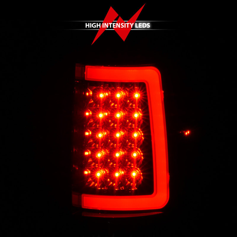 ANZO 2004-2006 Ford F-150 LED Tail Lights w/ Light Bar Black Housing Smoke Lens 311343 311343 User 5