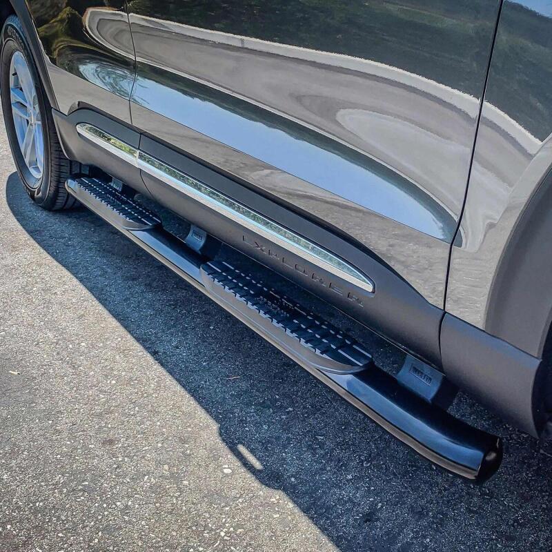 Westin 20-21 Ford Explorer PRO TRAXX 4 Oval Nerf Step Bars - Black 21-24175 21-24175 Photo - Mounted