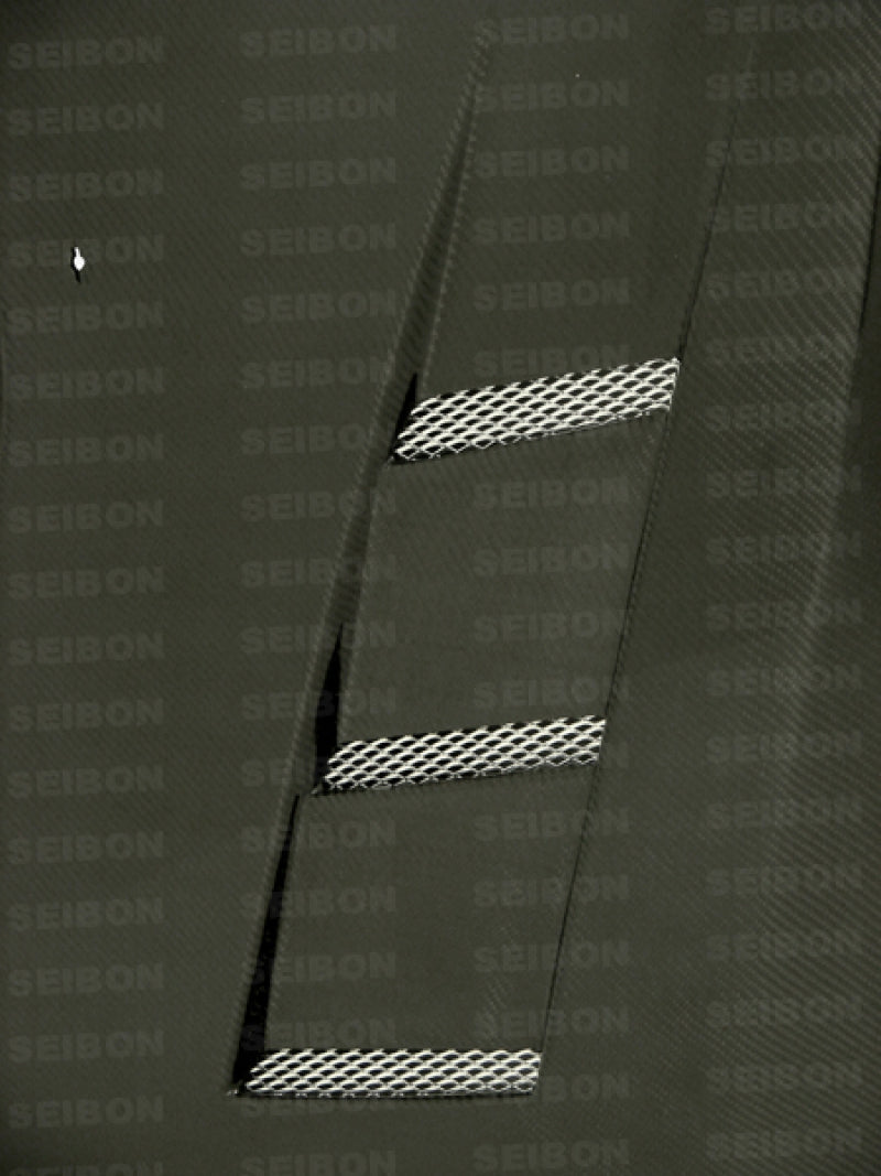 Seibon 08-12 Mitsubishi Evo X Carbon Fiber Hood HD0809MITEVOX-TS Photo - Primary