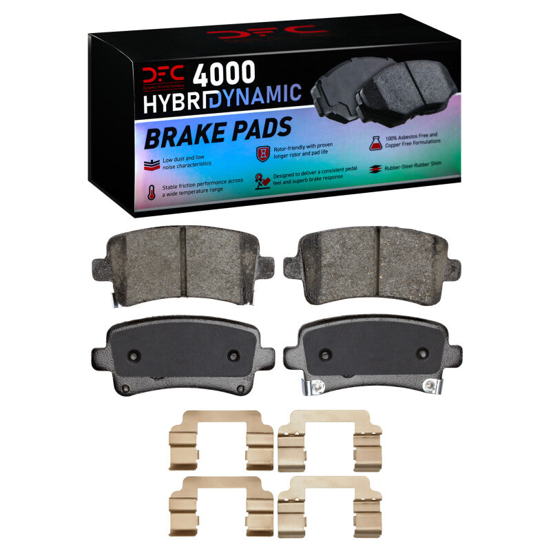 DFC DFC 4000 HybriDynamic Brake Pads Brakes, Rotors & Pads Brake Pads - OE main image