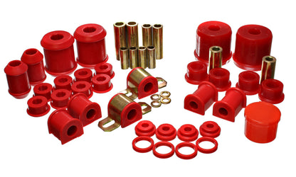 Energy Suspension Hyper-Flex System Red Mitsubishi Eclipse All 2000-2001 5.18110R Photo - Primary