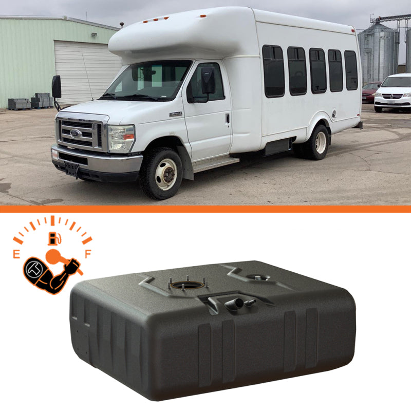 Titan Fuel Tanks 99-10 Ford Econline Cut-Away 55 Gallon Extra HD Cross-Linked PE Utility Tank 8020199 8020199 User 1