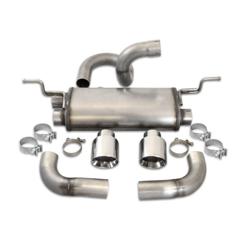 JBA 18-20 Jeep Wrangler JL 3.6L 304SS Dual Rear Exit Axle Back Exhaust 30-1544 30-1544 Photo - Primary