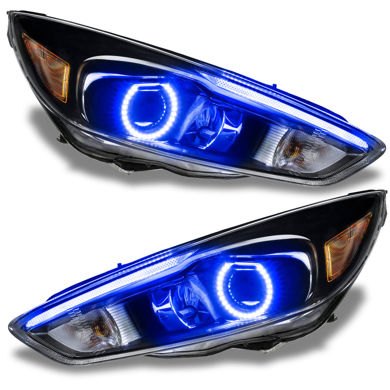 ORACLE Lighting Oracle 15-17 Ford Focus RS/ST DRL Upgrade w/ Halo Kit - ColorSHIFT w/o Controller 1322-334 1322-334 Photo - Mounted