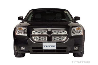 Putco 06-07 Dodge Magnum Main Grille Punch Stainless Steel Grilles 84334 84334 Photo - Primary