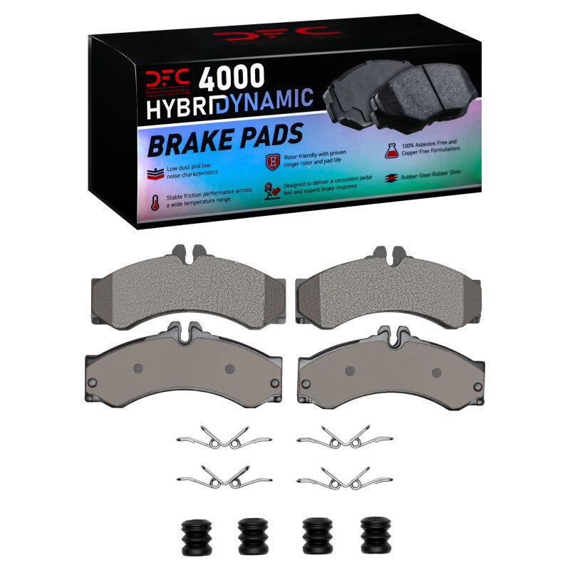 DFC DFC 4000 HybriDynamic Brake Pads Brakes, Rotors & Pads Brake Pads - OE main image