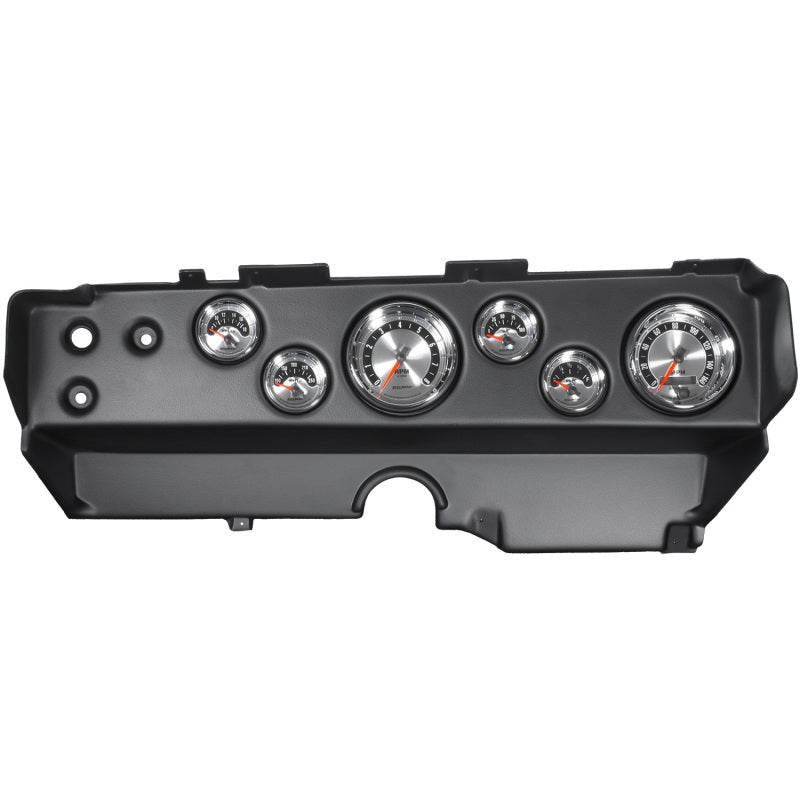 Autometer American Muscle Gauge Kit 6 Pc Ebody/Cuda/Challenger 70-74 Tach/Mph/Fuel/Oilp/Wtmp/Volt 7029 7029 Photo - Primary