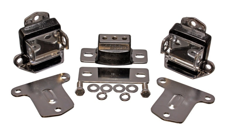 Energy Suspension Motor And Transmission Mount Black Chevrolet Camaro All 1967-1972 3.1133G Photo - Primary