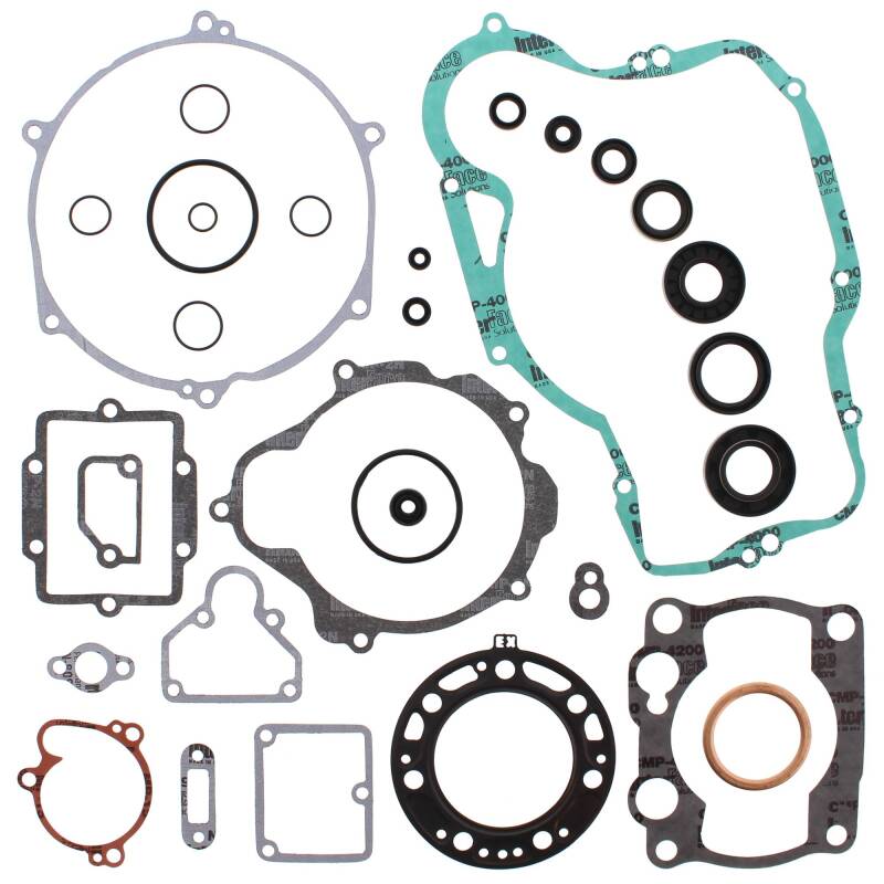 Vertex Pistons Vertex Gaskets 2004 Kawasaki KX250 Complete Gasket Kit w/ Oil Seals 811464 811464 Photo - Primary