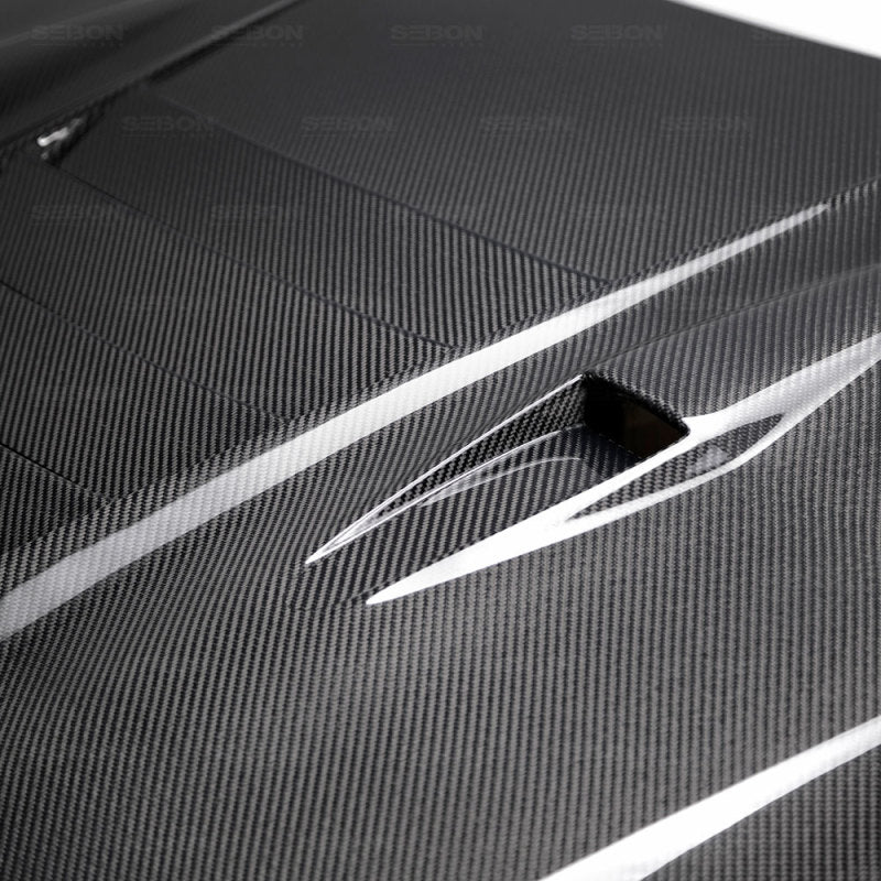 Seibon 09-12 Nissan GTR R35 DS-Style Carbon Fiber Hood HD0910NSGTR-DS HD0910NSGTR-DS Photo - Primary