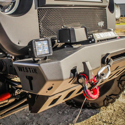 Westin WJ2 Stubby Front Bumper 59-80065 Photo - Mounted