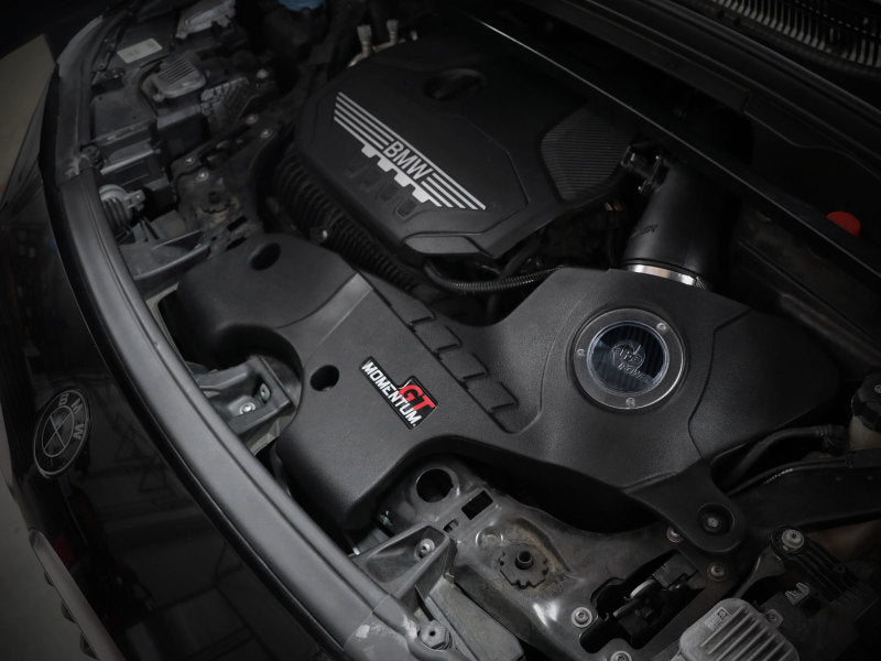 aFe 15-19 MINI Cooper S (F55/F56) L4 2.0L(t) B46 Momentum GT Cold Air Intake System w/ Pro 5R Filter 50-70097R 50-70097R Photo - Mounted