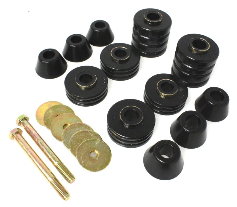 Energy Suspension Body Mount Set Black Chevrolet C20 All 1975-1980 3.4103G Photo - Primary
